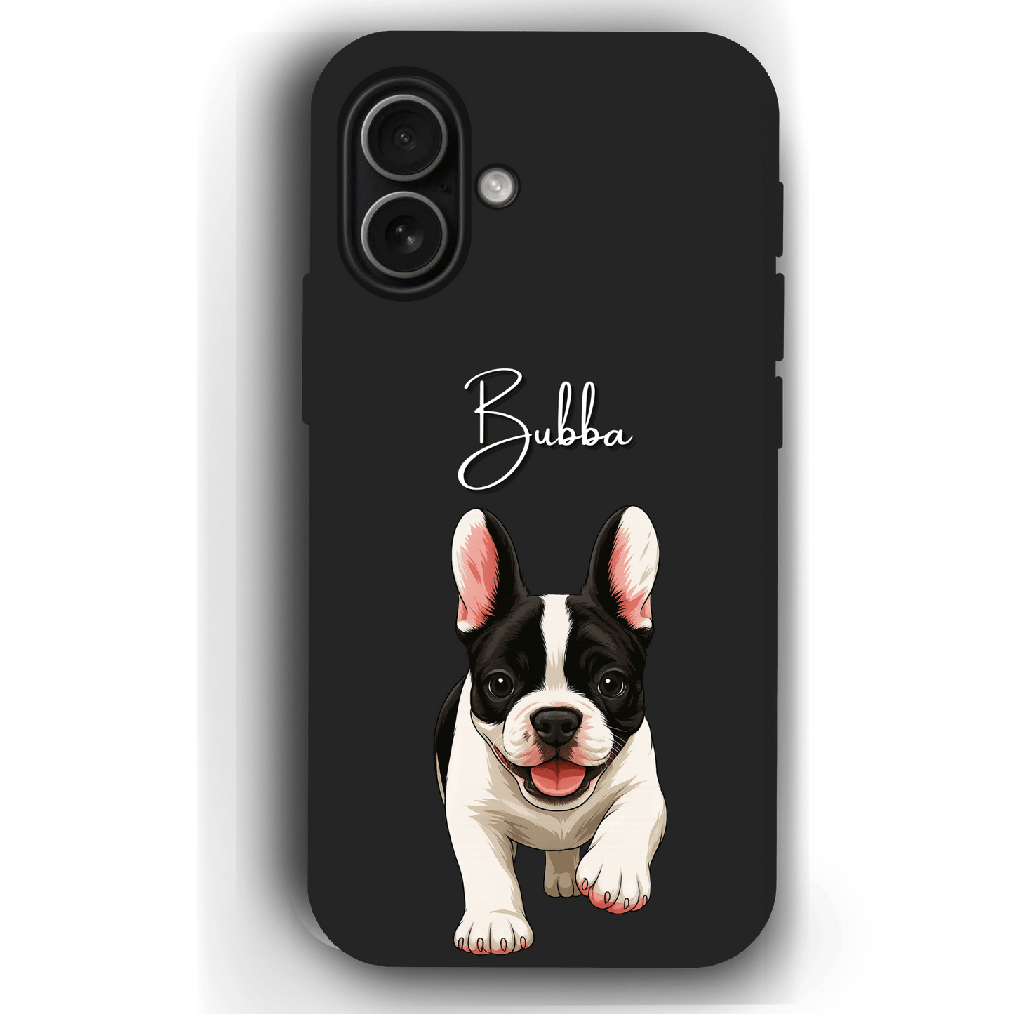 Custom Pet Phone Case for iPhone 17 by YingMart – Personalized Photo Cover with Pet Image & Name, Protective Case for Pet Lovers