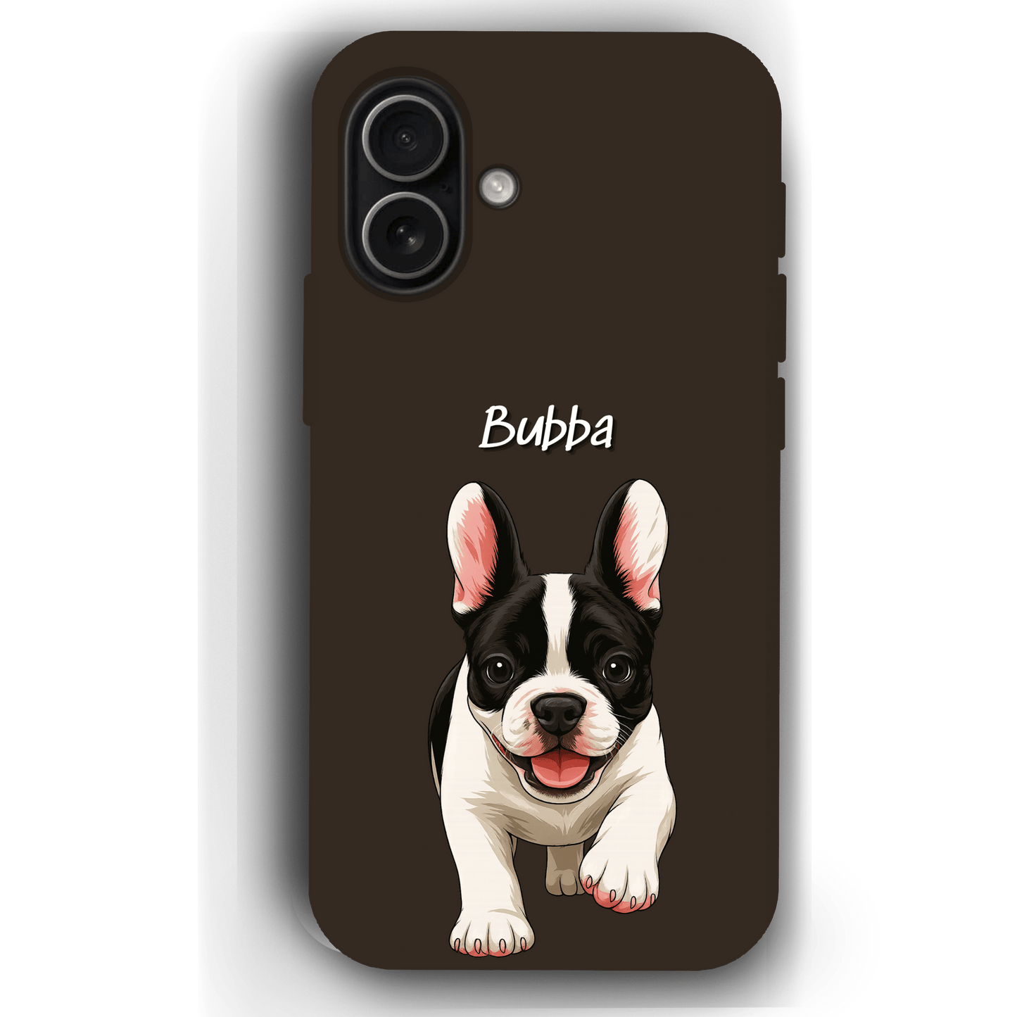 Custom Pet Phone Case for iPhone 17 by YingMart – Personalized Photo Cover with Pet Image & Name, Protective Case for Pet Lovers