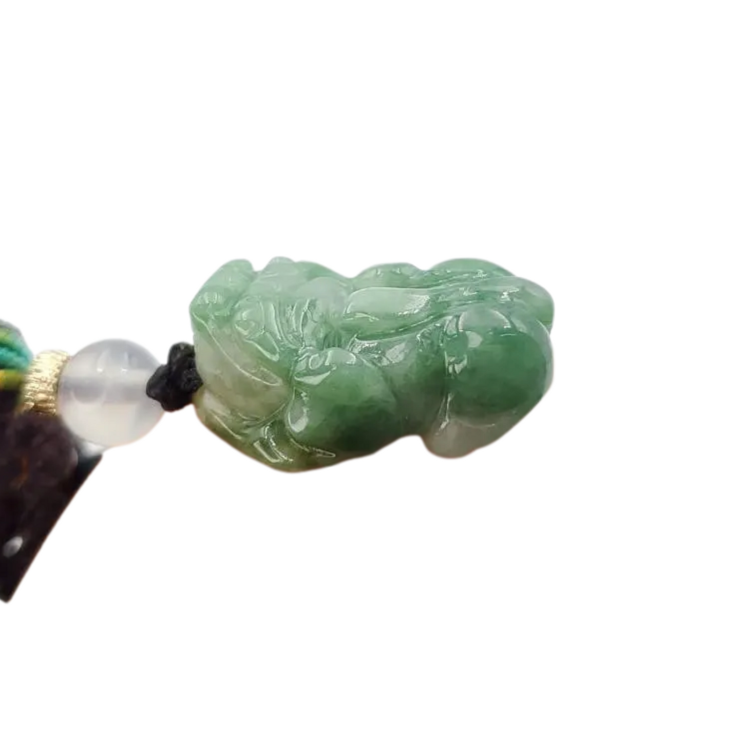 Exquisite Pixiu Pendant Natural Carved Genuine Jadeite Real Jade Grade A Type A, Lucky Pendant, Jade Necklace Pendant, Jewerly Supplies