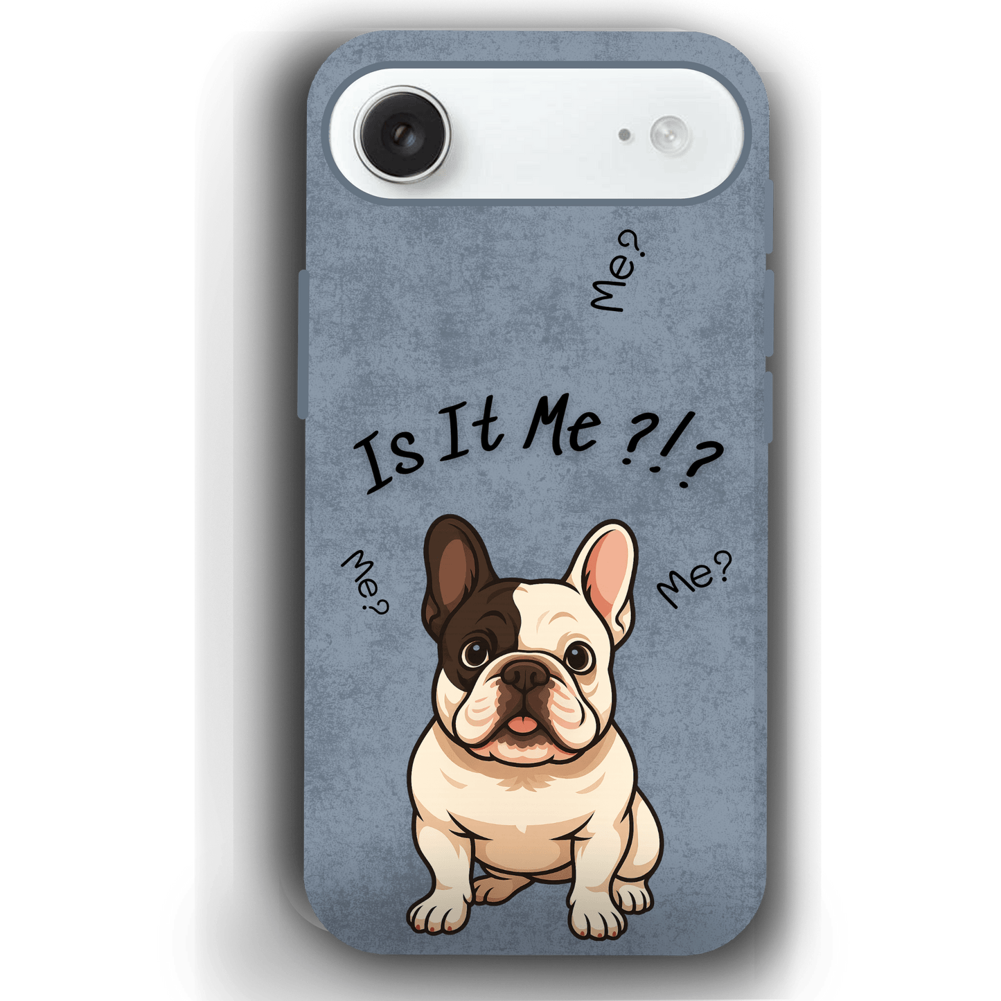 “Is It Me?” Design Custom Pet iPhone 17 Case by YingMart – Personalized Funny Portrait Design, Perfect Gift for Pet Lovers