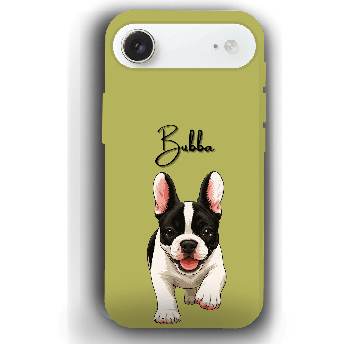 Custom Pet Phone Case for iPhone 17 by YingMart – Personalized Photo Cover with Pet Image & Name, Protective Case for Pet Lovers