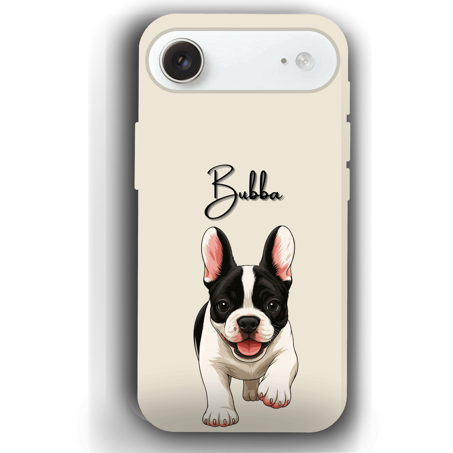 Custom Pet Phone Case for iPhone 17 by YingMart – Personalized Photo Cover with Pet Image & Name, Protective Case for Pet Lovers