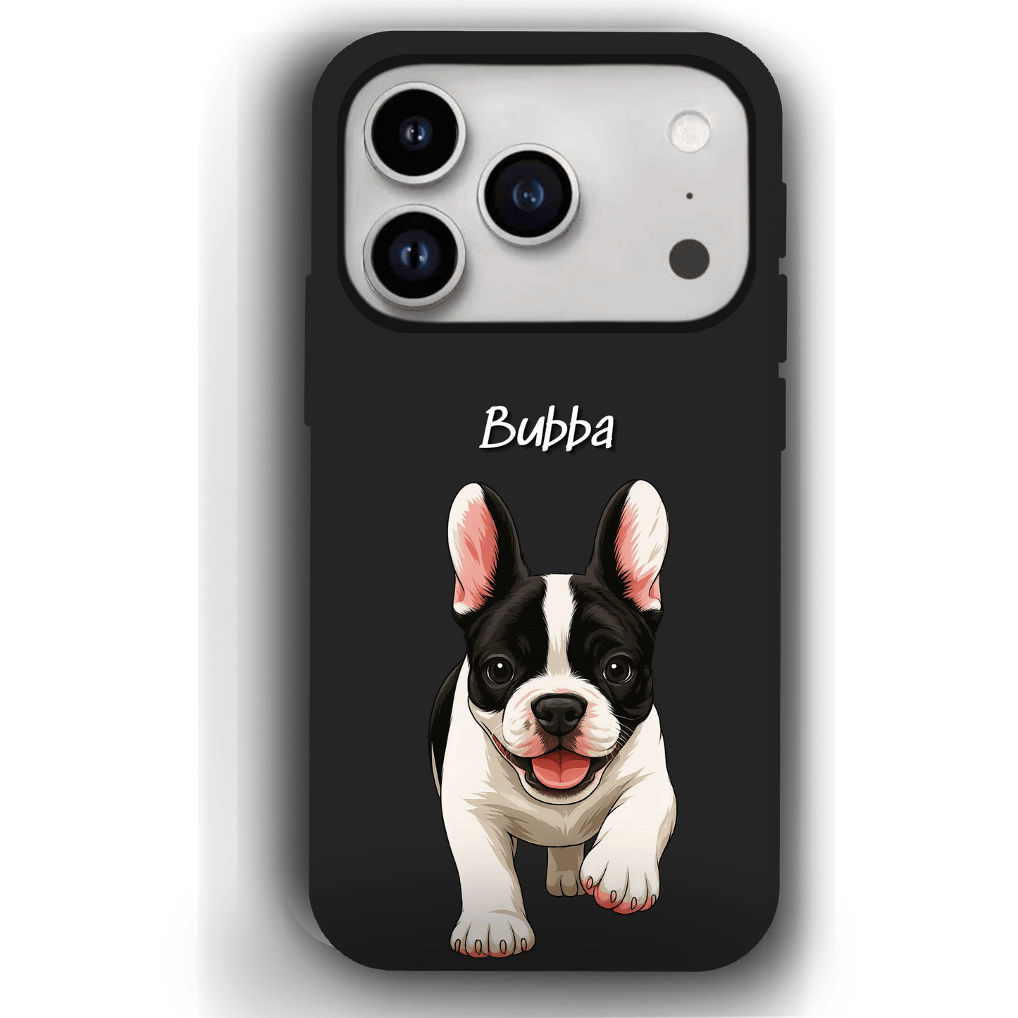 Custom Pet Phone Case for iPhone 17 by YingMart – Personalized Photo Cover with Pet Image & Name, Protective Case for Pet Lovers