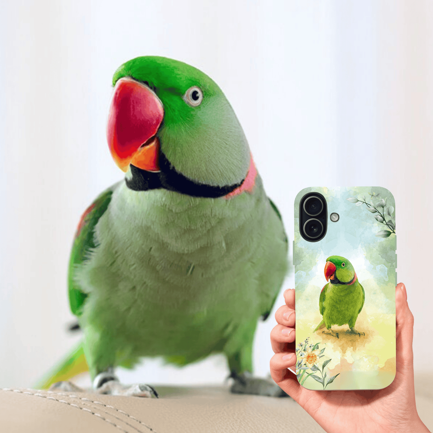 Custom Pet Phone Case for iPhone 17/17 Pro/17 Pro Max/17 Air by YingMart – Personalized Photo Pet Portrait (1-3 Pets), Protective Cover for Pet Lovers