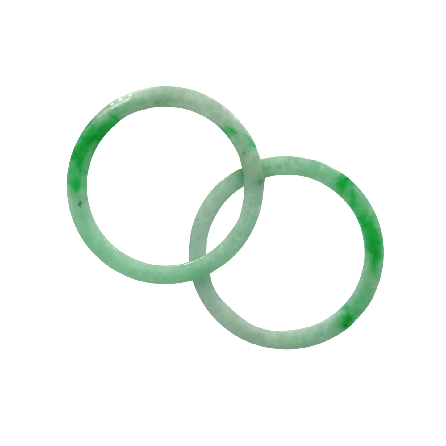 High Quality 48-72mm Natural-Colour Jadeite Bangle, Light To Medium Green, Burmese Jade, Personalized Jewelry, Gift for Mom, Sister, Mens