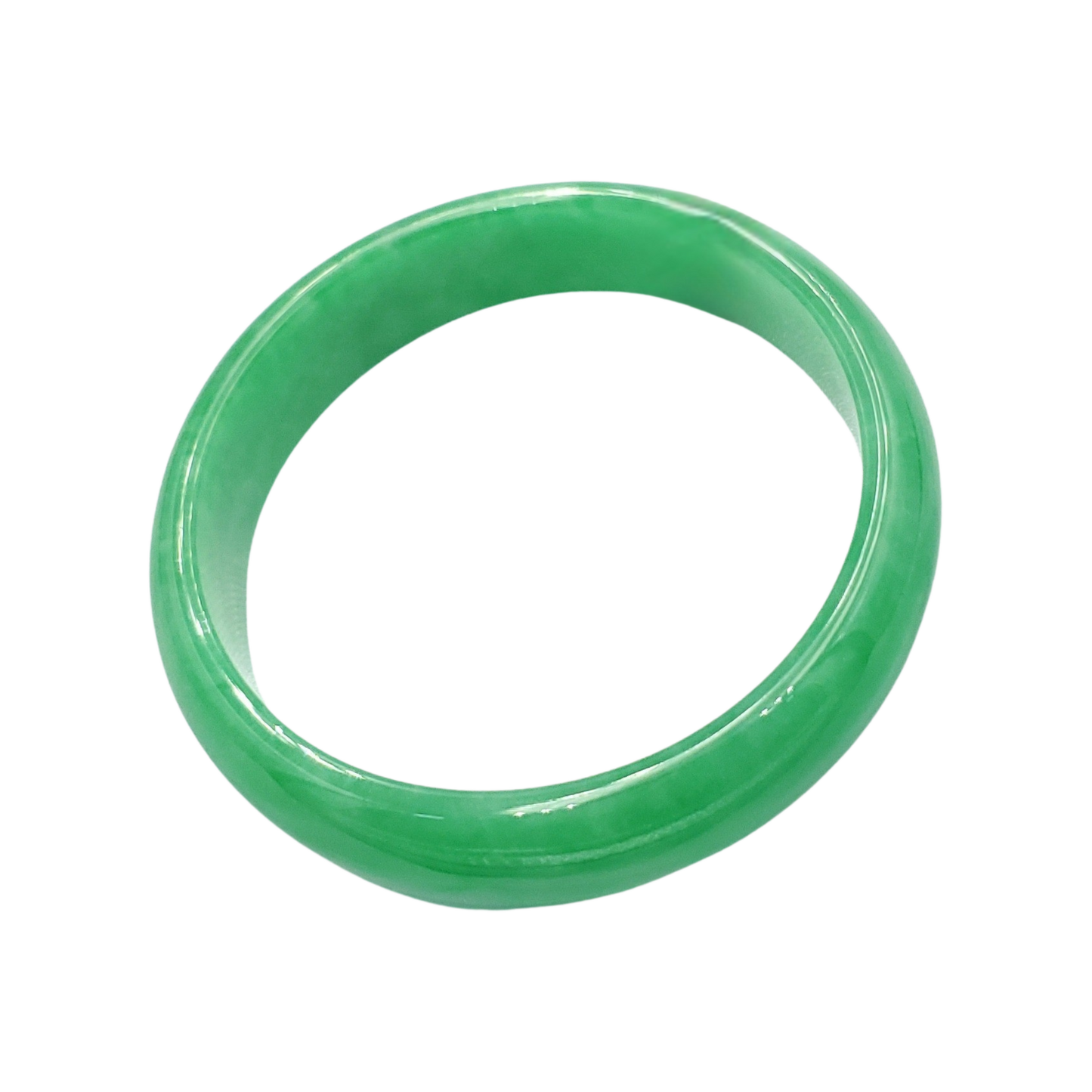 High Quality 48–72mm Jadeite Jade Green YingMart Bangle Bracelets Gift for Her Grandmother Sister Mom Grandma Mens Feng Shui Personalized