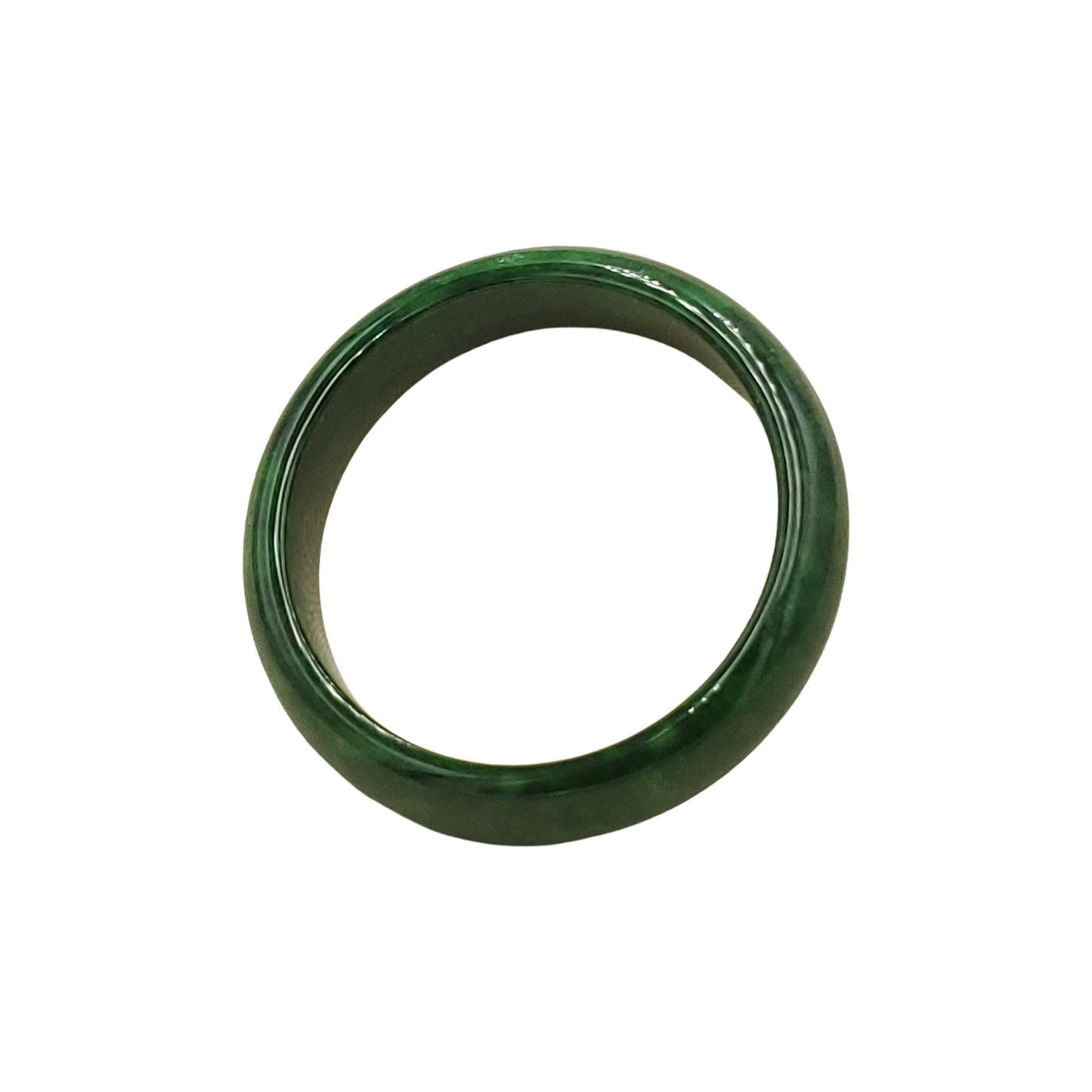 High Quality 48–72mm Jadeite Jade Dark Green Bangle Gift for Her Grandma Mens Mother Sister Feng Shui Personalized