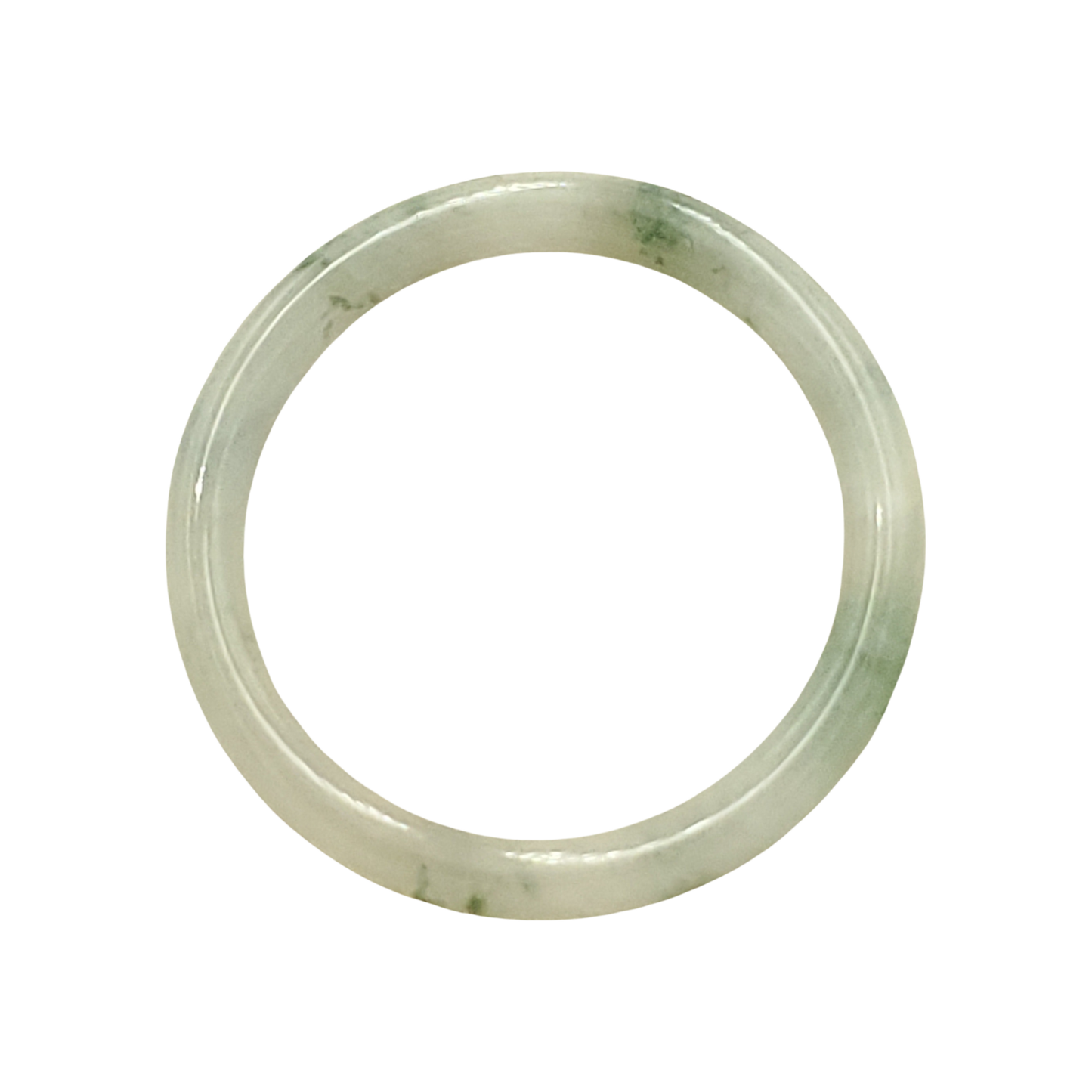 High Quality 48–72mm Jadeite Jade White Light Green YingMart Bangle Gift for Her Mom Sister Mens Grandma Feng Shui Personalized