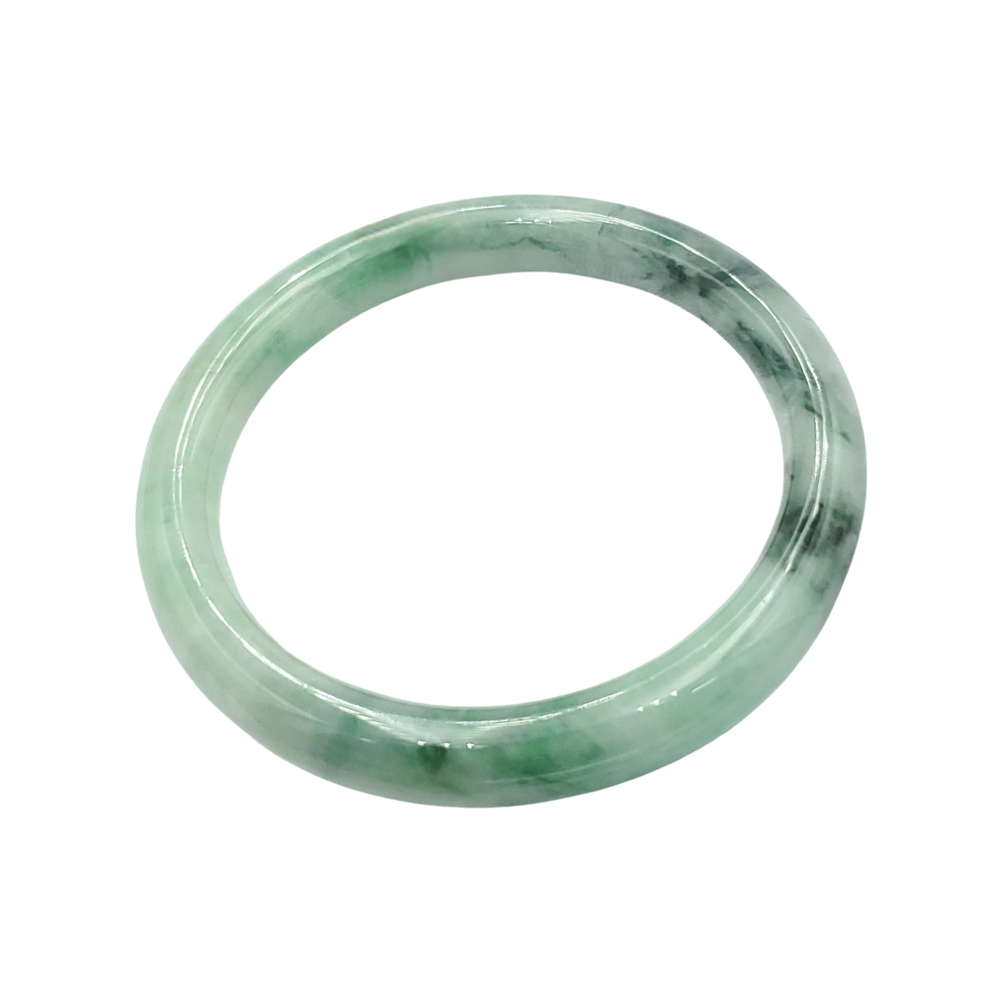 High Quality 48–72mm Jadeite Jade Green White Black YingMart Bangle Gift for Her Mom Sister Mens Grandma Feng Shui Personalized