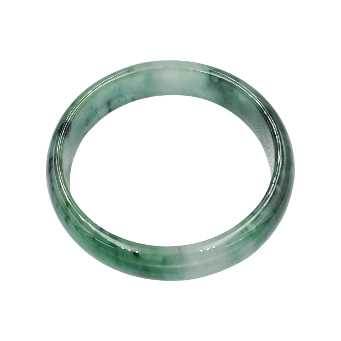 High Quality 48–72mm Natural-Colour Jade Green Bangle Gift for Her Mom Grandma Feng Shui Personalized Bracelets Jewelry