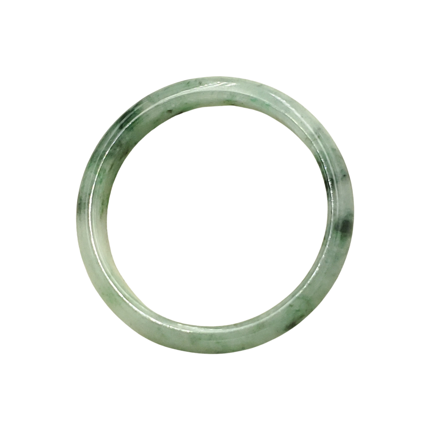 High Quality 48–72mm Natural-Colour Jade White YingMart Bangle Bracelets Burmese Gift for Her Grandmother Sister Mom Mens Feng Shui