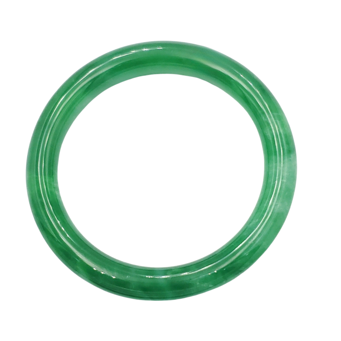 High Quality 48–72mm Jadeite Jade Green YingMart Bangle Bracelets Gift for Her Sister Feng Shui Grandma Mom