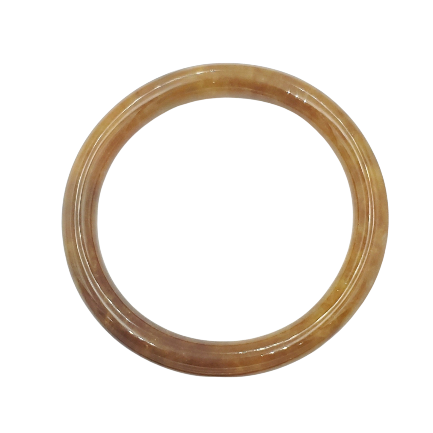 High Quality 48–72mm Jadeite Jade Orange YingMart Bangle Bracelets Gift for Her Mom Feng Shui Grandma Sister Mens