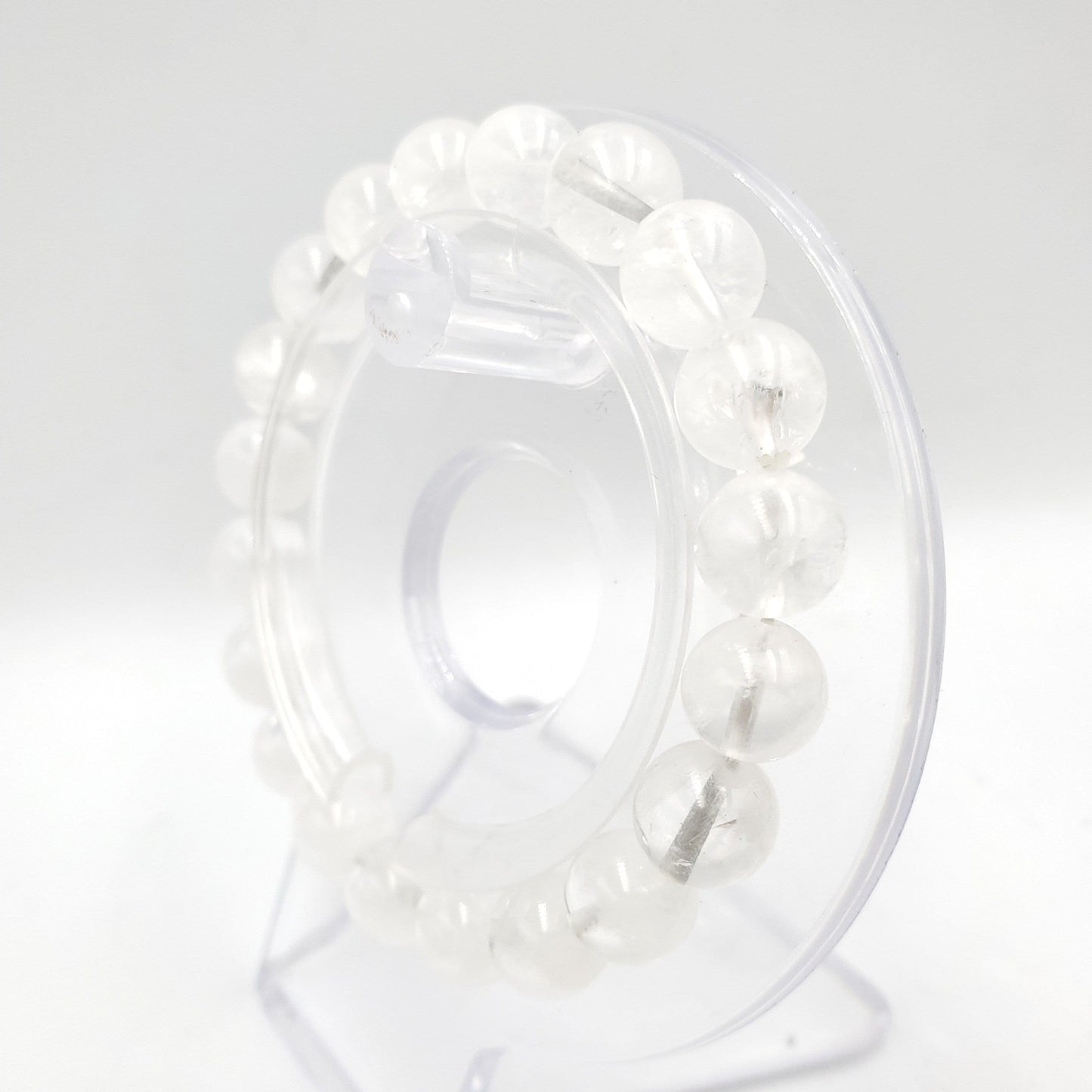 Yingmart 6mm to 13mm Natural White Quartz Chain/Beaded Bracelet,Real Gemstone,Vintage Jewelry, Accessories