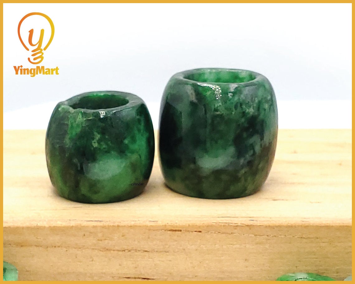 Yingmart Green natural jade necklace,  Pendant, Chain bracelet bead decoration, Lucky pendant