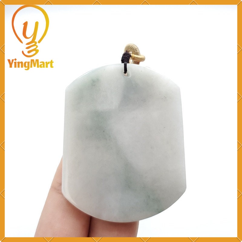 Yingmart 100% Natural Jade Pendant Burmese Myanmar Genuine Jadeite Real Jade Grade A Type A