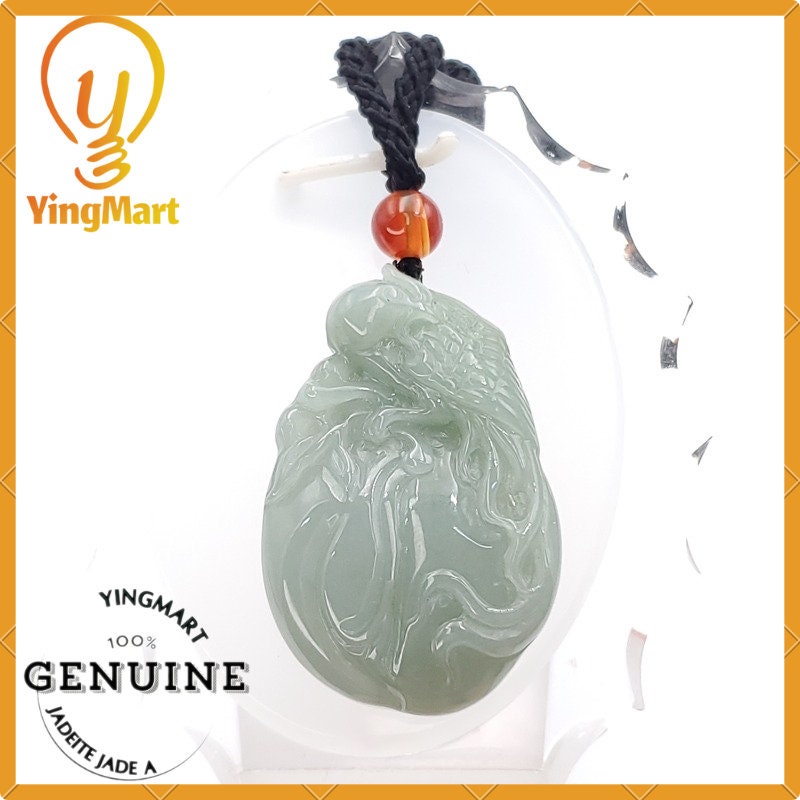 Yingmart  100% Natural Jadeite Burmese Myanmar Genuine Jadeite Real Jade Grade A Type A