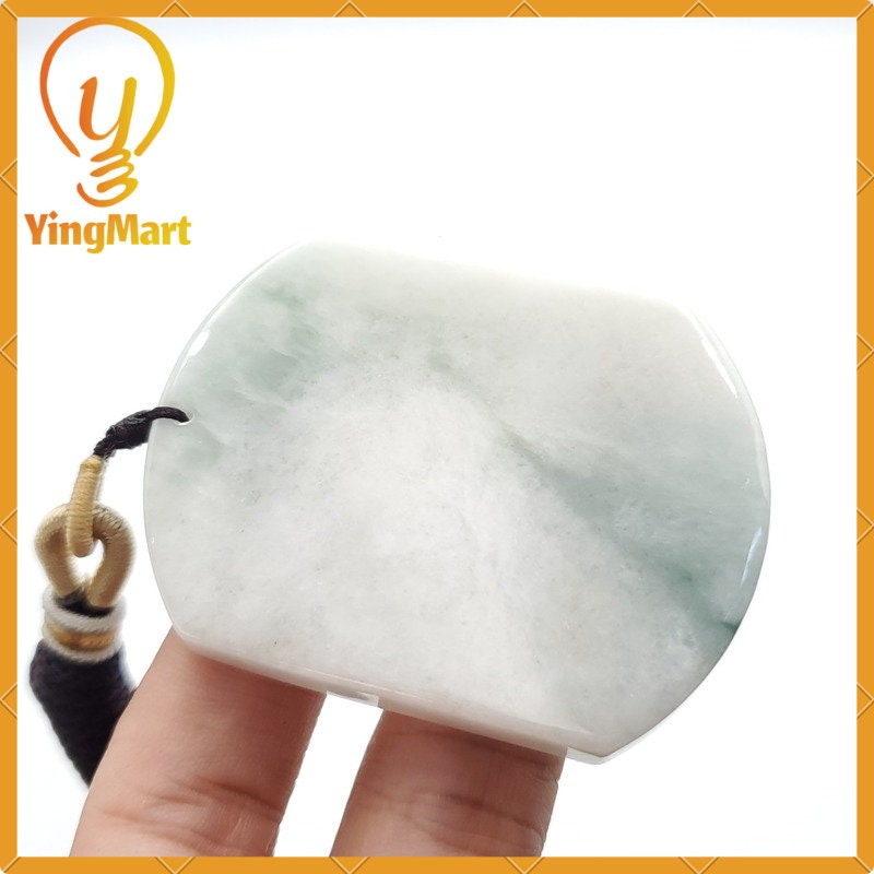 Yingmart 100% Natural Jade Pendant Burmese Myanmar Genuine Jadeite Real Jade Grade A Type A