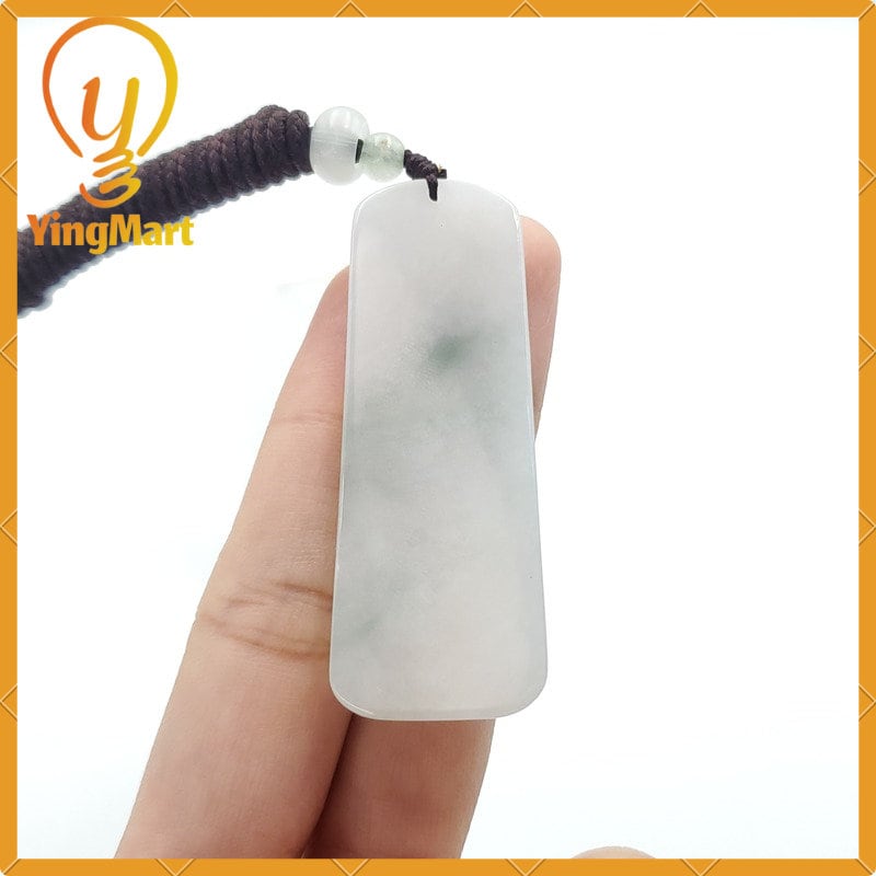 Yingmart Translucent Landscape Hand Carved 100% Genuine Jadeite Jade  Burmese Myanmar Real Jade Grade A Type A