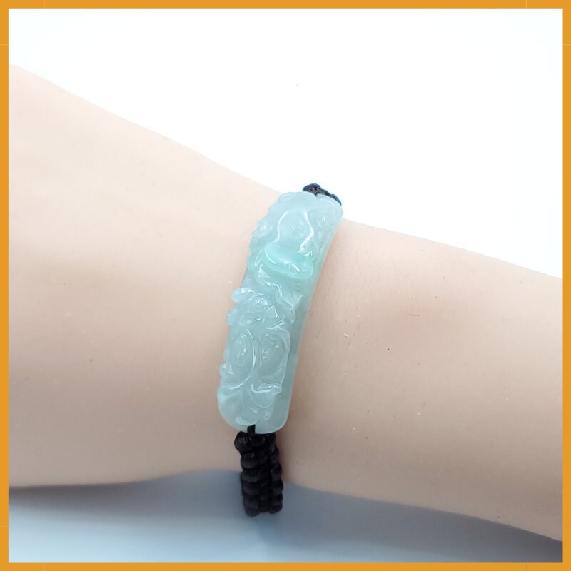 Yingmart Genuine Jadeite 100% Natural Jade Gold Fish Pendant  Real Jade Type A Grade A Hand Carved