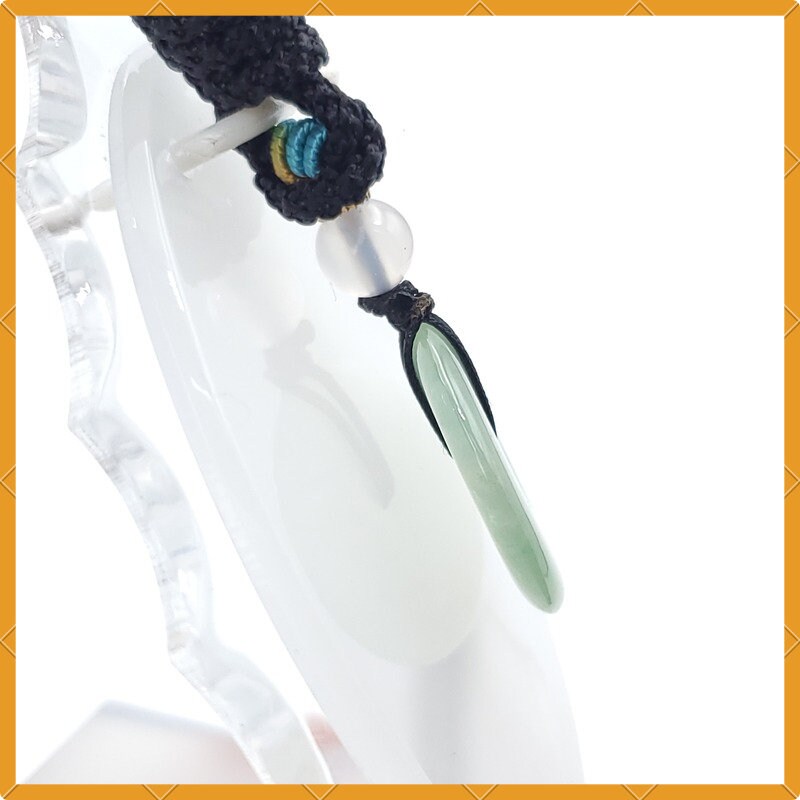 Yingmart Donut Jade Pendant 100% Genuine Jadeite Real Jade Type A Grade A Type A Hand Carved