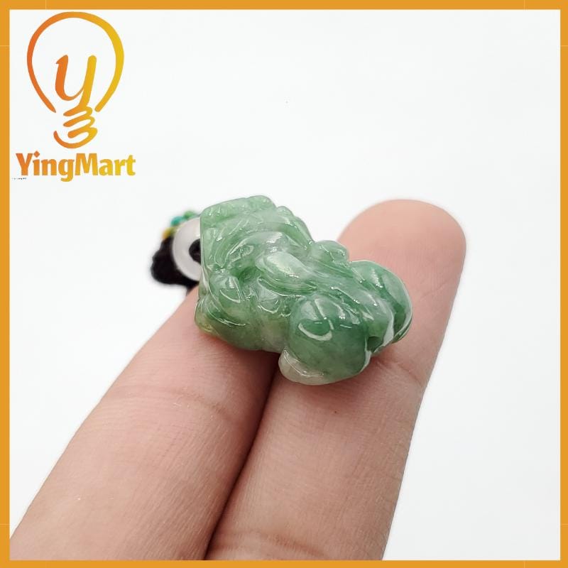 Exquisite Pixiu Pendant Natural Carved Genuine Jadeite Real Jade Grade A Type A, Lucky Pendant, Jade Necklace Pendant, Jewerly Supplies