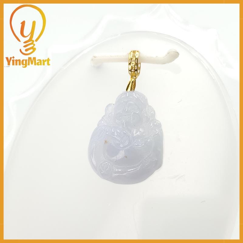 Buddha Jade Pendant 100% Genuine Jadeite Real Jade Type A Grade A Hand Carved, Lucky Pendant, Jade Necklace Pendant, Jewerly Supplies