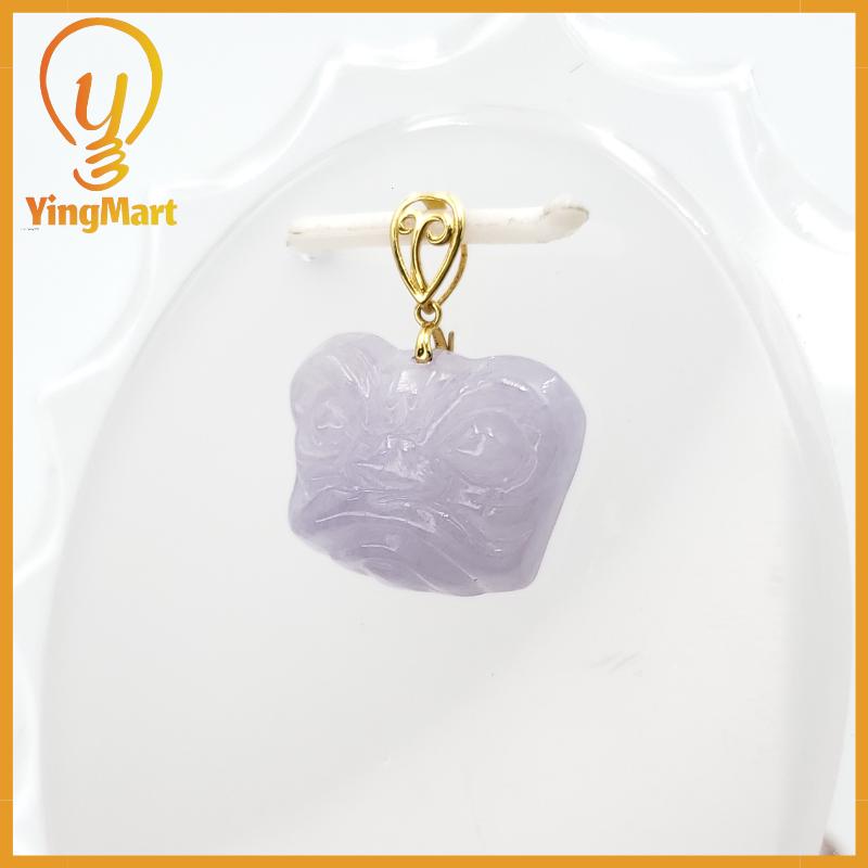 Feng Shui Pi Xiu Pendant  100% Genuine Jadeite Real Jade Type A Grade A Hand Carved,  Lucky Pendant, Jade Necklace Pendant