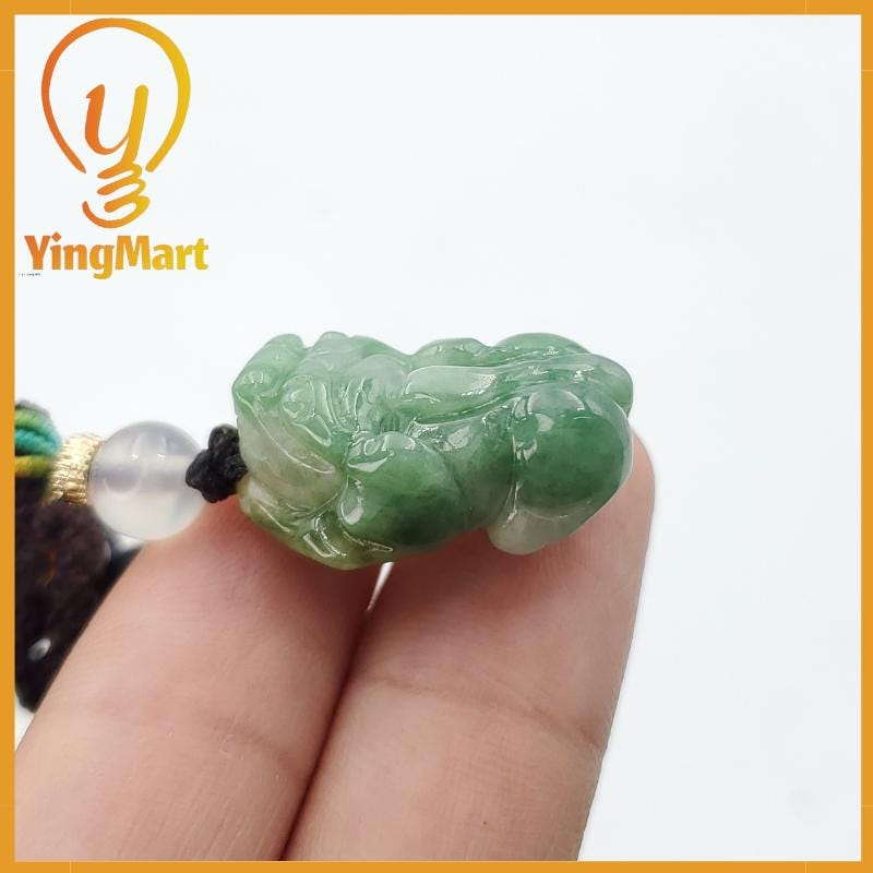 Exquisite Pixiu Pendant Natural Carved Genuine Jadeite Real Jade Grade A Type A, Lucky Pendant, Jade Necklace Pendant, Jewerly Supplies