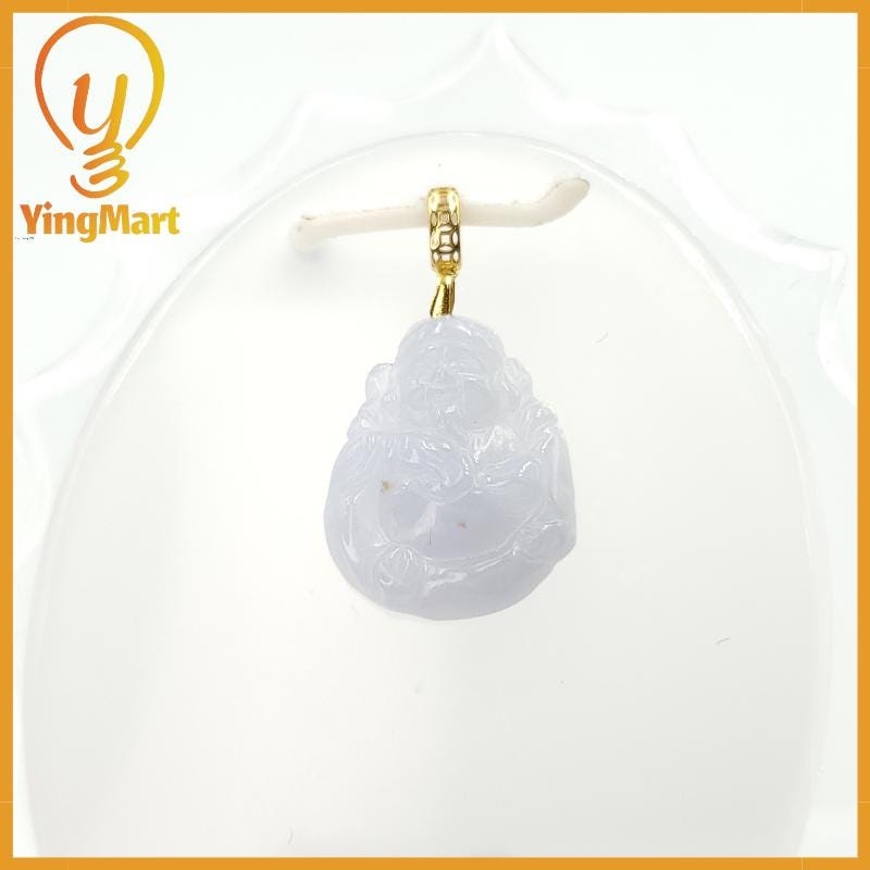 Buddha Jade Pendant 100% Genuine Jadeite Real Jade Type A Grade A Hand Carved, Lucky Pendant, Jade Necklace Pendant, Jewerly Supplies
