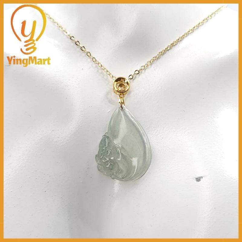 Natural Grade A Ice Jade Chipmunk Pendant Genuine Jadeite Real Jade Hand Carved, Lucky Pendant, Jade Necklace Pendant, Jewerly Supplies