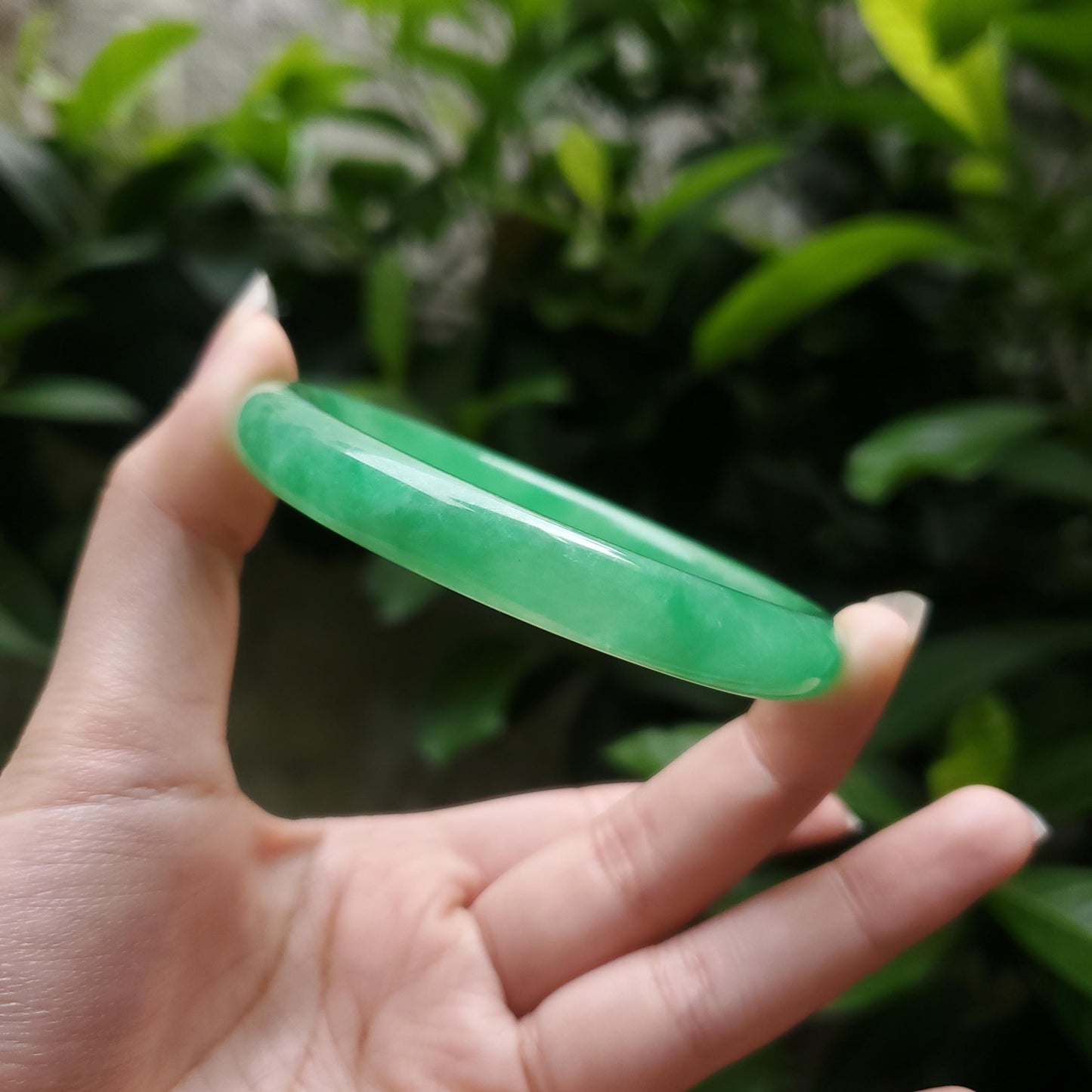 Jade Bangle 48-60mm up | Yingmart Green Jade Jadeite Bracelet for Men, Women, Grandmother, Sister – Vintage Elegance