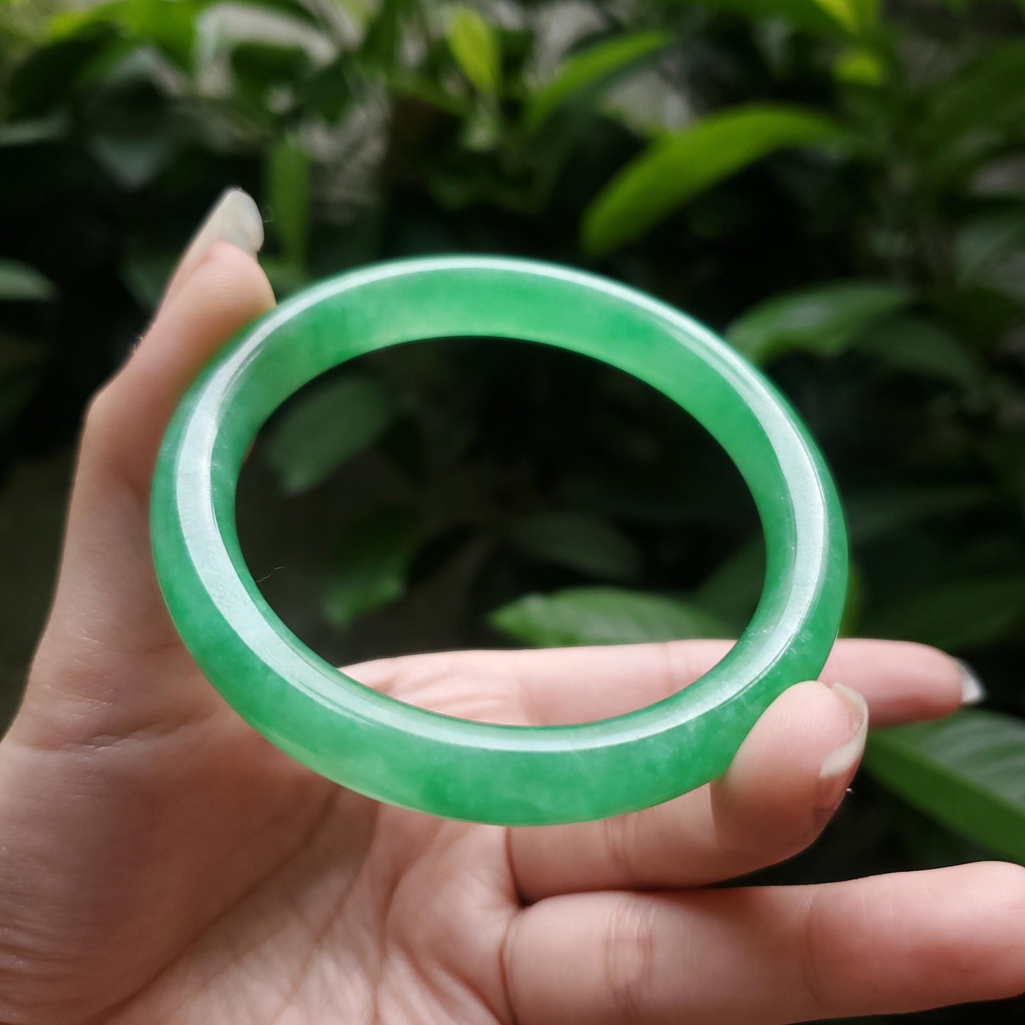 Jade Bangle 48-60mm up | Yingmart Green Jade Jadeite Bracelet for Men, Women, Grandmother, Sister – Vintage Elegance