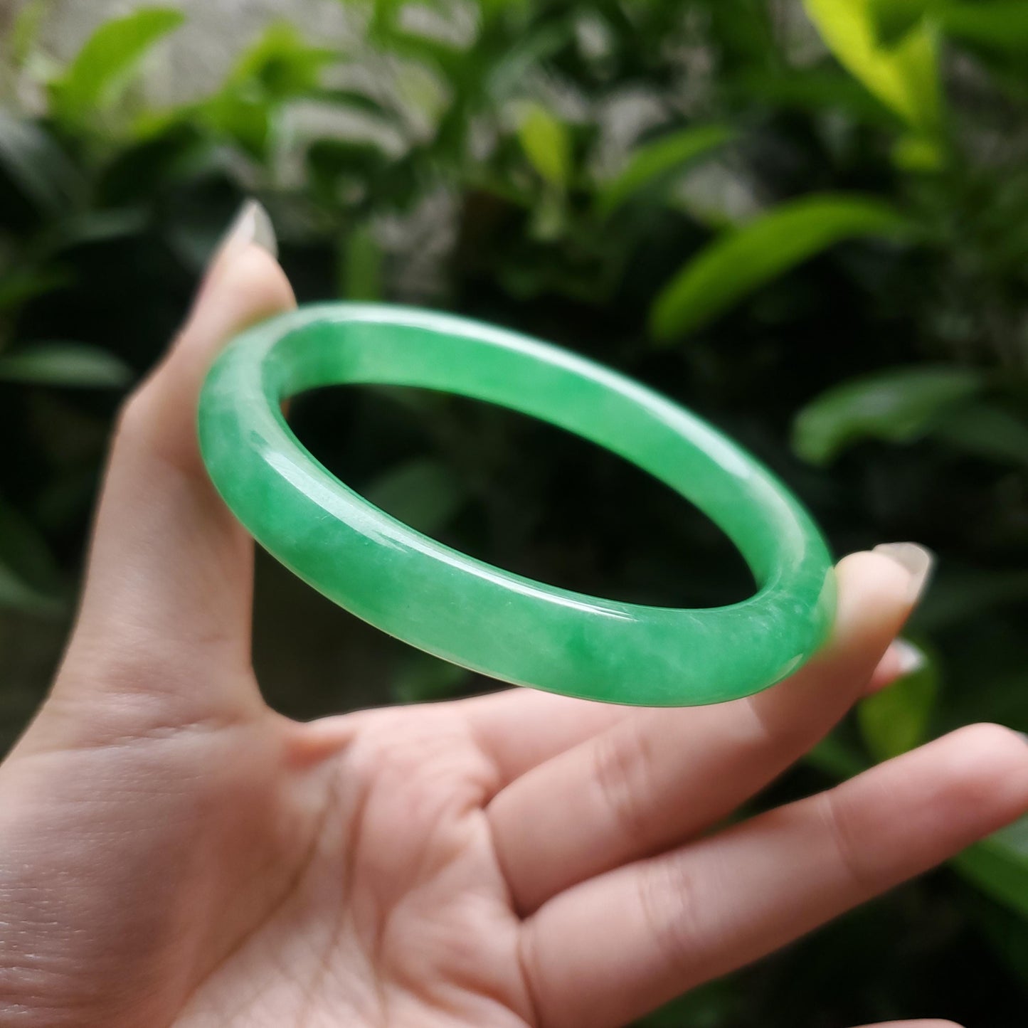 Jade Bangle 48-60mm up | Yingmart Green Jade Jadeite Bracelet for Men, Women, Grandmother, Sister – Vintage Elegance