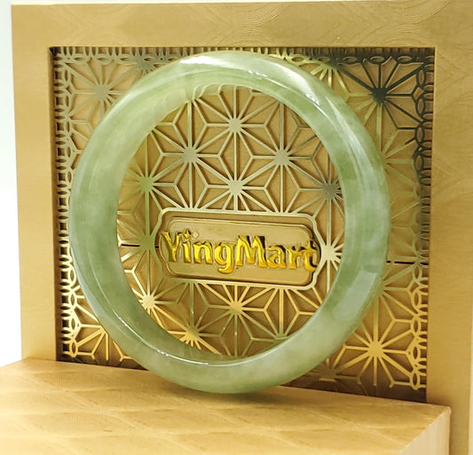High Quality 48–60mm Jadeite Jade Olive Green YingMart Bangle Grandma Gift for Her Sister Mens Personalized Feng Shui Jewelry