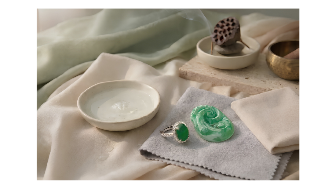 How to Clean Silver Jade Jewelry Without Damaging the Stone