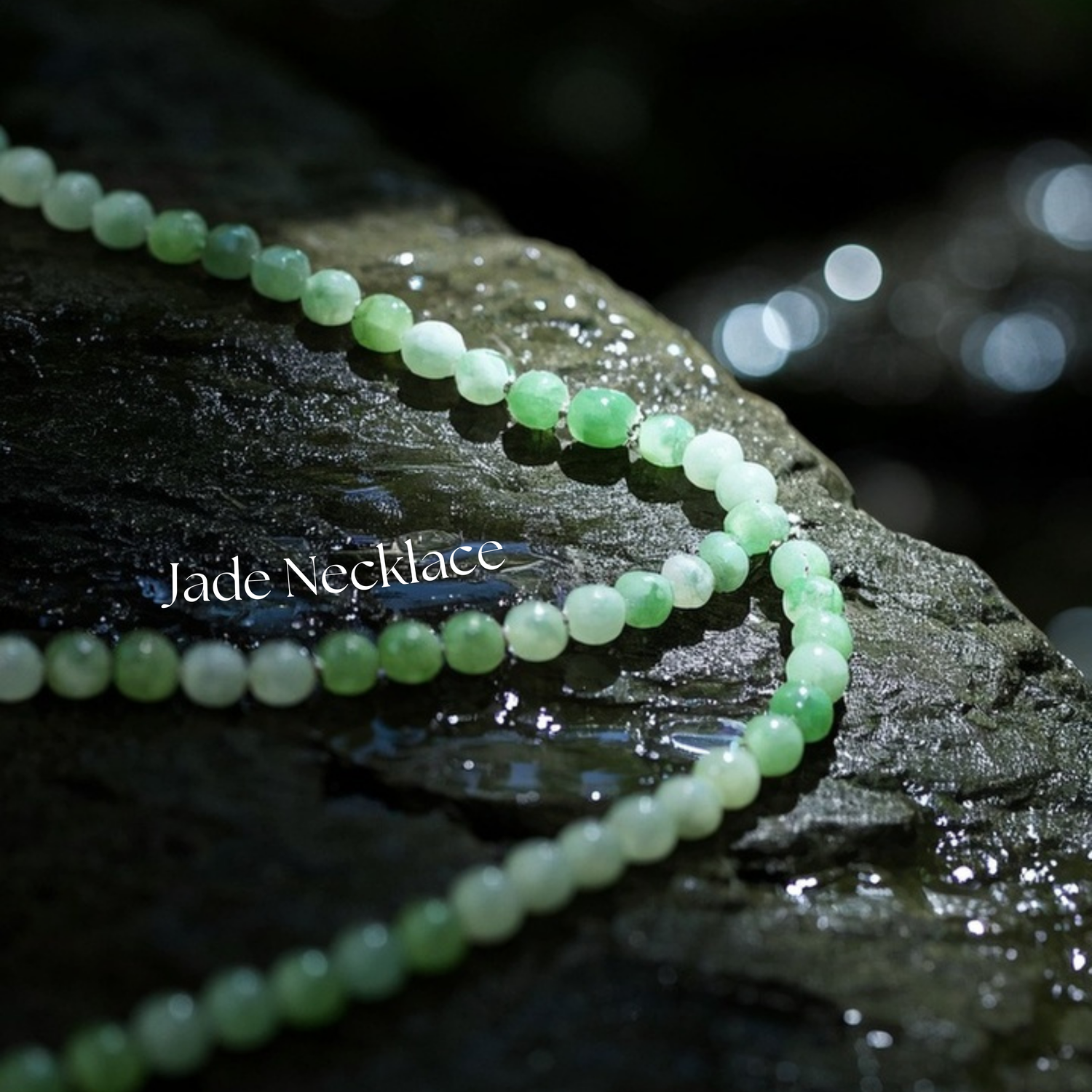 Jade Bead Necklaces