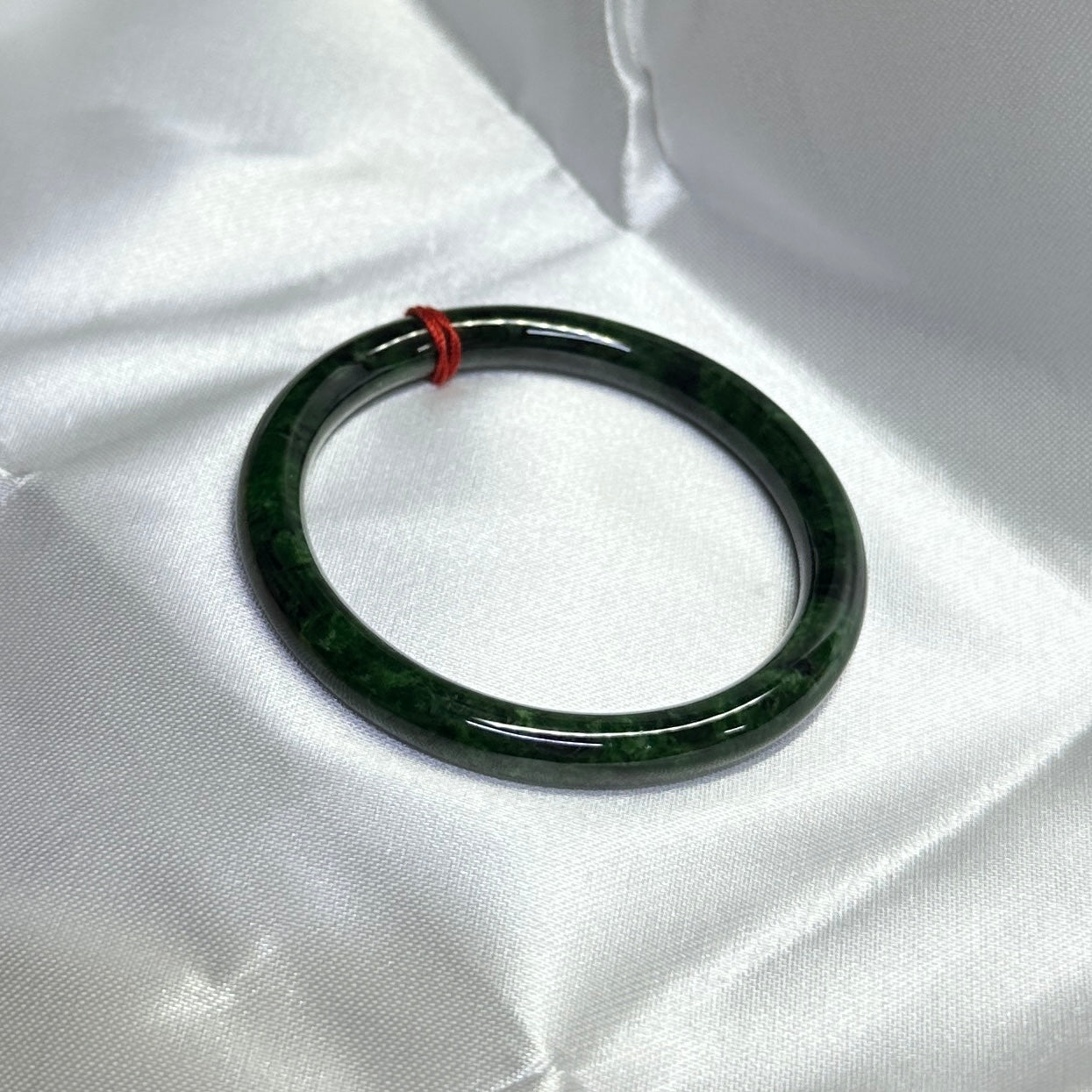 Yingmart 38-46mm Baby Size Green Natural Jadeite Jade Bangle Bracelet, Real Gemstone Bracelet, Vintage Jewelry, Birthday Gift