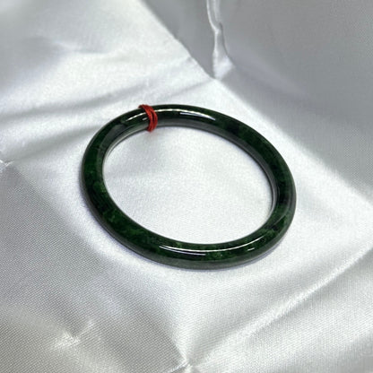Yingmart 38-46mm Baby Size Green Natural Jadeite Jade Bangle Bracelet, Real Gemstone Bracelet, Vintage Jewelry, Birthday Gift