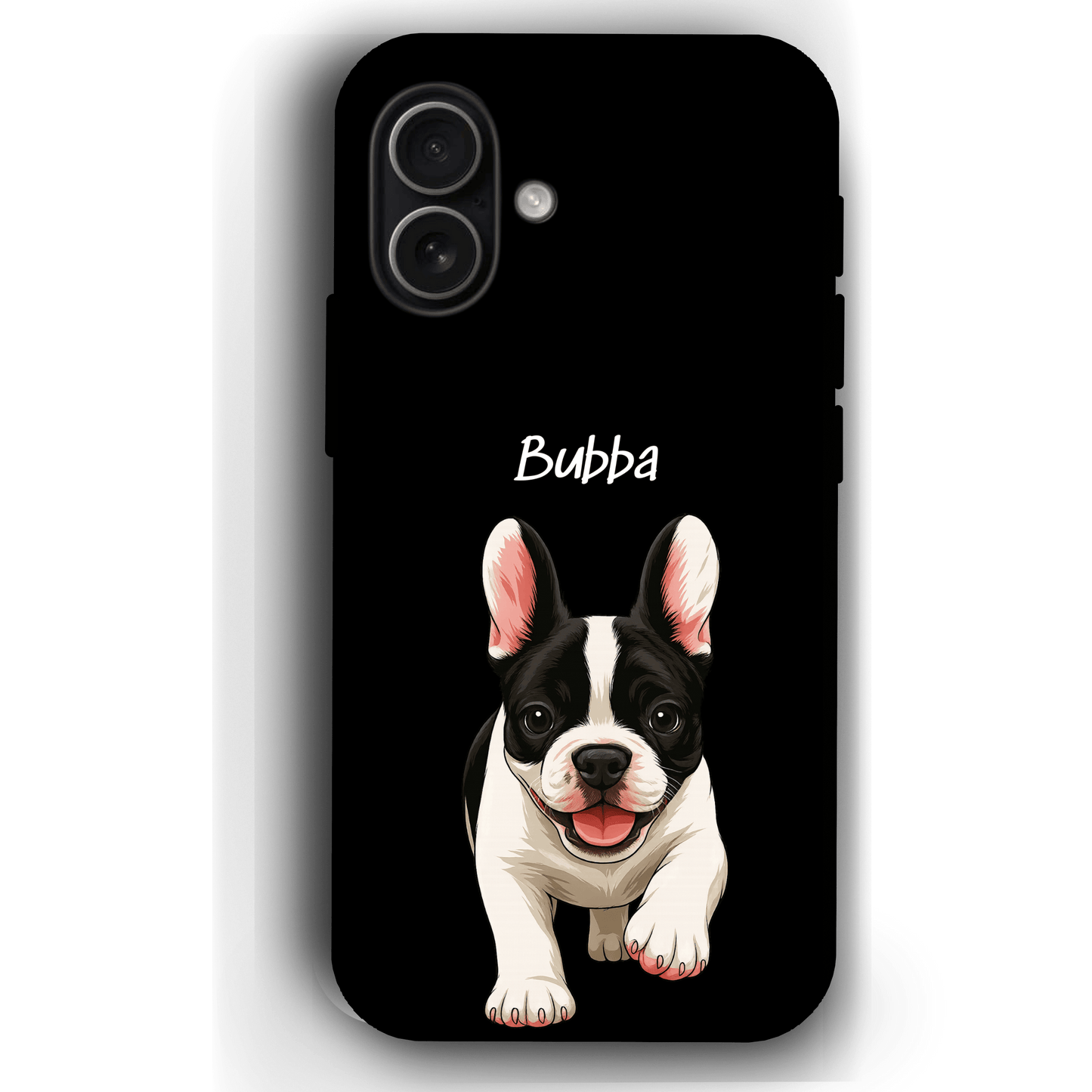 Custom Pet Phone Case for iPhone 17 by YingMart – Personalized Photo Cover with Pet Image & Name, Protective Case for Pet Lovers