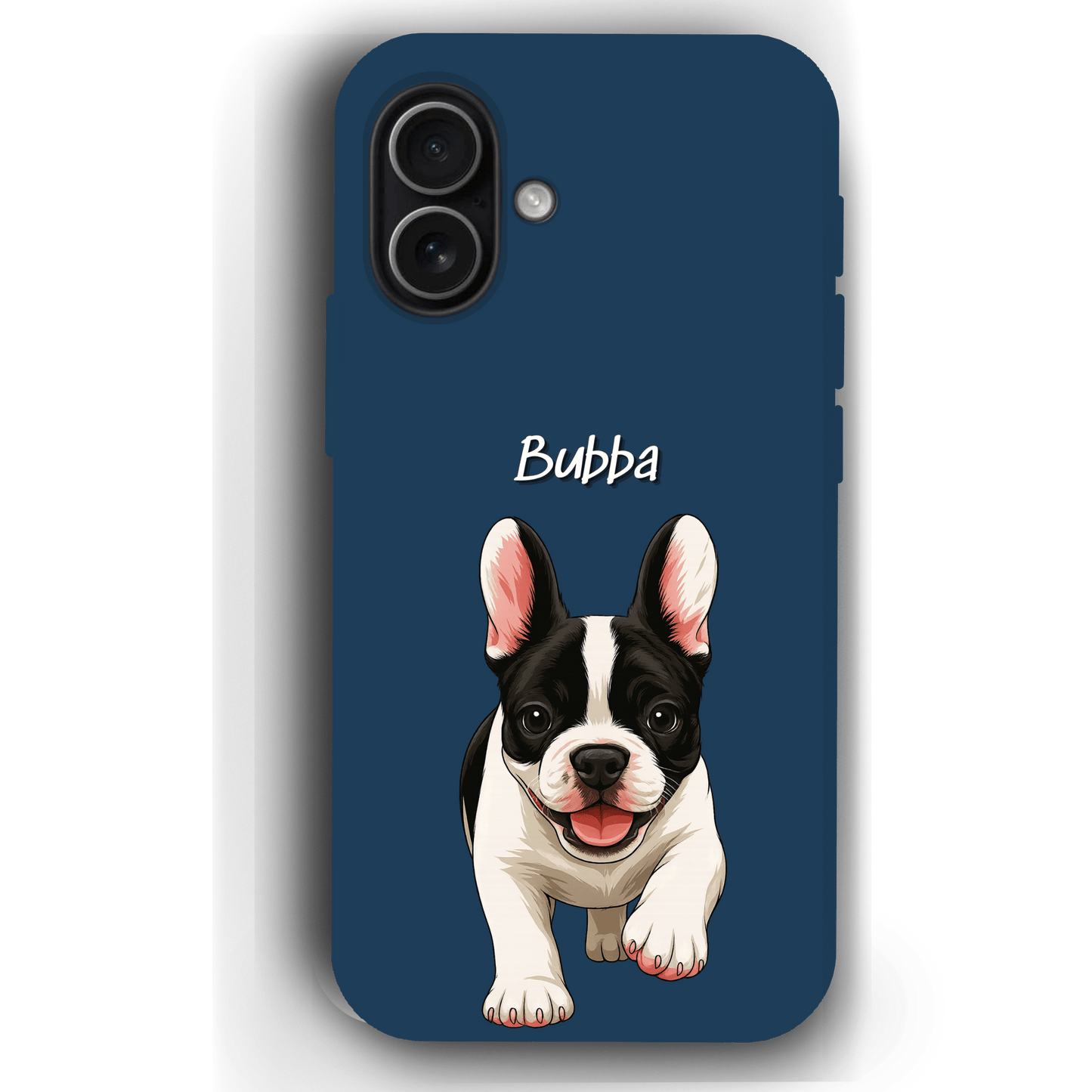 Custom Pet Phone Case for iPhone 17 by YingMart – Personalized Photo Cover with Pet Image & Name, Protective Case for Pet Lovers