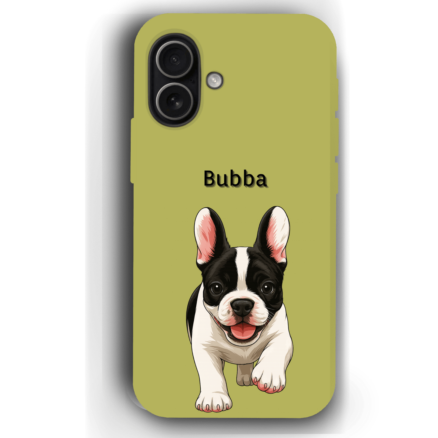 Custom Pet Phone Case for iPhone 17 by YingMart – Personalized Photo Cover with Pet Image & Name, Protective Case for Pet Lovers
