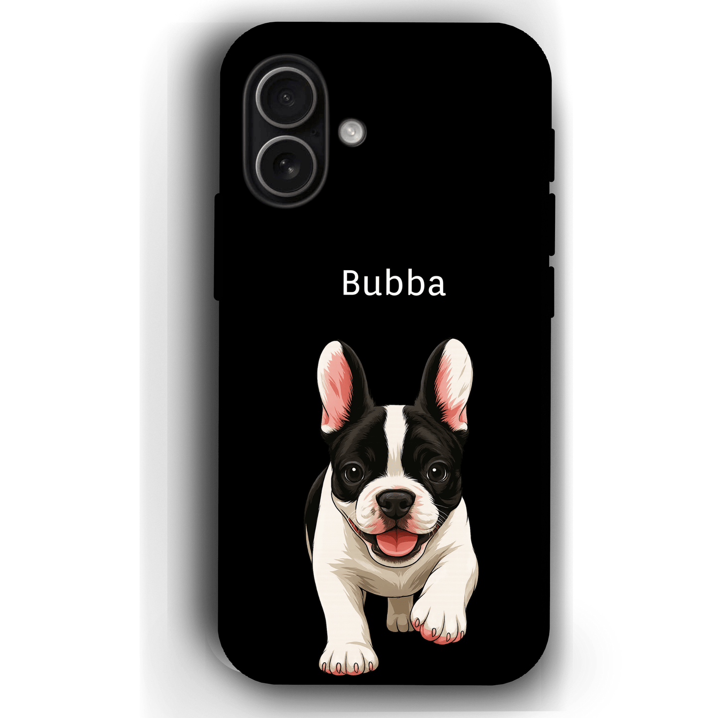 Custom Pet Phone Case for iPhone 17 by YingMart – Personalized Photo Cover with Pet Image & Name, Protective Case for Pet Lovers