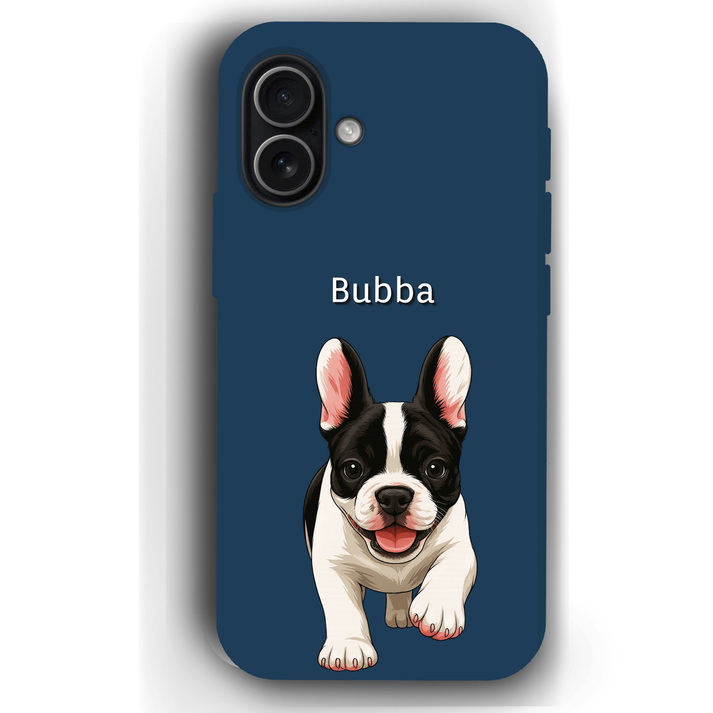 Custom Pet Phone Case for iPhone 17 by YingMart – Personalized Photo Cover with Pet Image & Name, Protective Case for Pet Lovers