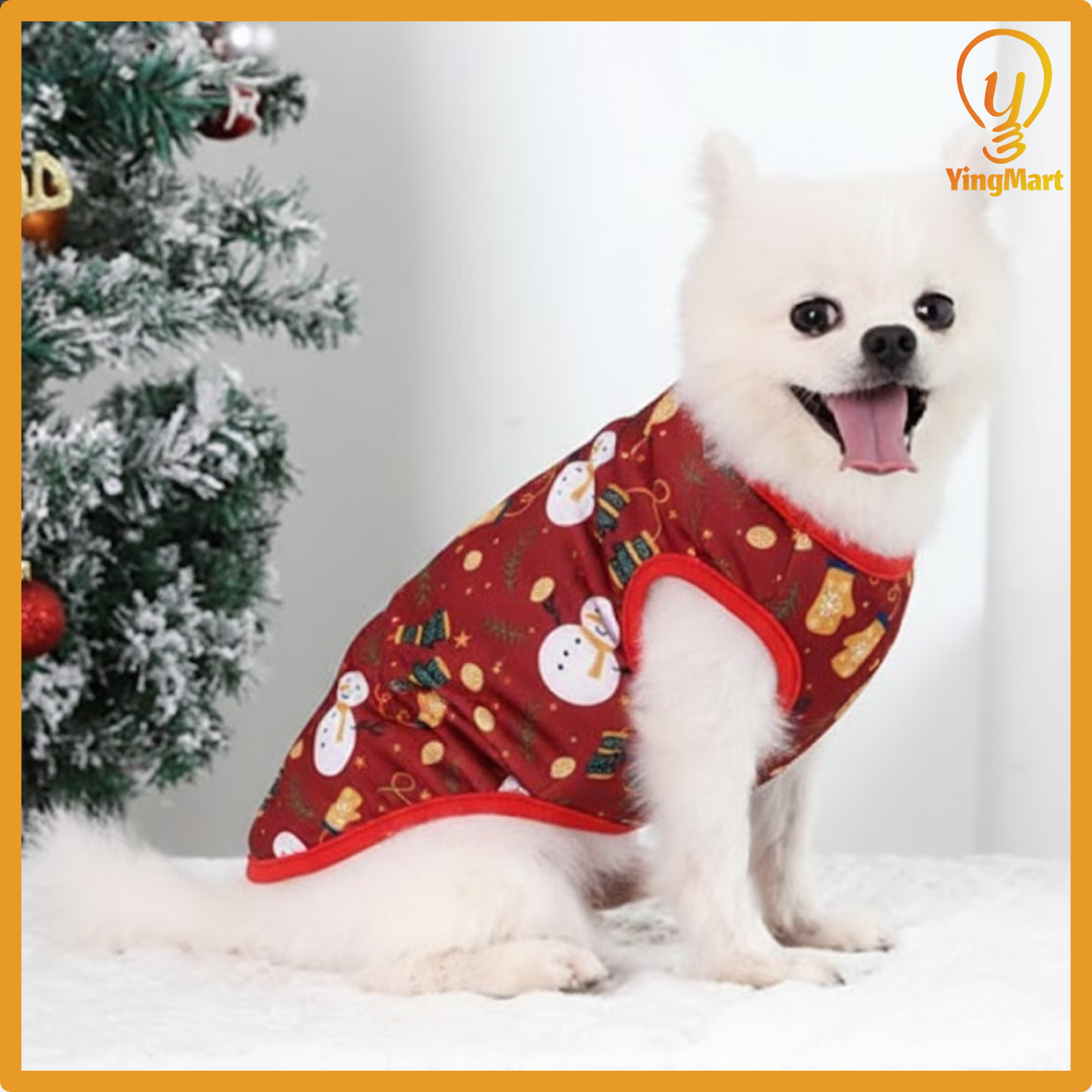 Christmas Dog Clothes Pet Costume for Small Dogs Cats Warm Winter Outfit Hoodie Sweater