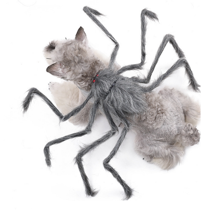 Big Spider Pet Costume for Dogs Cats Funny Halloween Cosplay Outfit Cute Pet Shirt