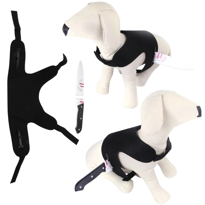Prank Tool Pet Costume Harness Dogs Cats Funny Cosplay Halloween Party Shirt Clothes