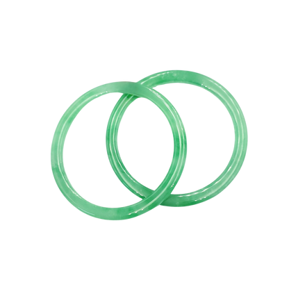 High Quality 48–72mm Jadeite Jade Green Bangle Gift for Her Mom Grandma Feng Shui Personalized Bracelets Jewelry