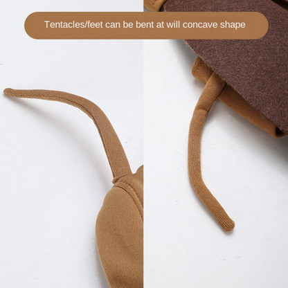 Funny Cockroach Pet Costume for Dogs Cats Halloween Outfit Cosplay Shirt Small Large