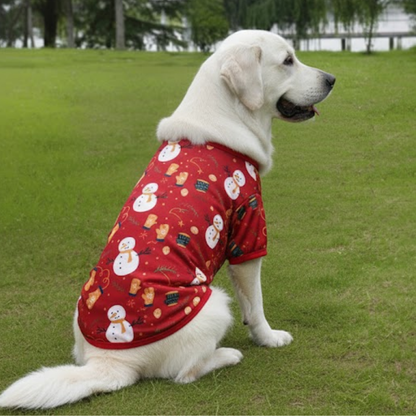 Christmas Dog Clothes Pet Costume for Small Dogs Cats Warm Winter Outfit Hoodie Sweater